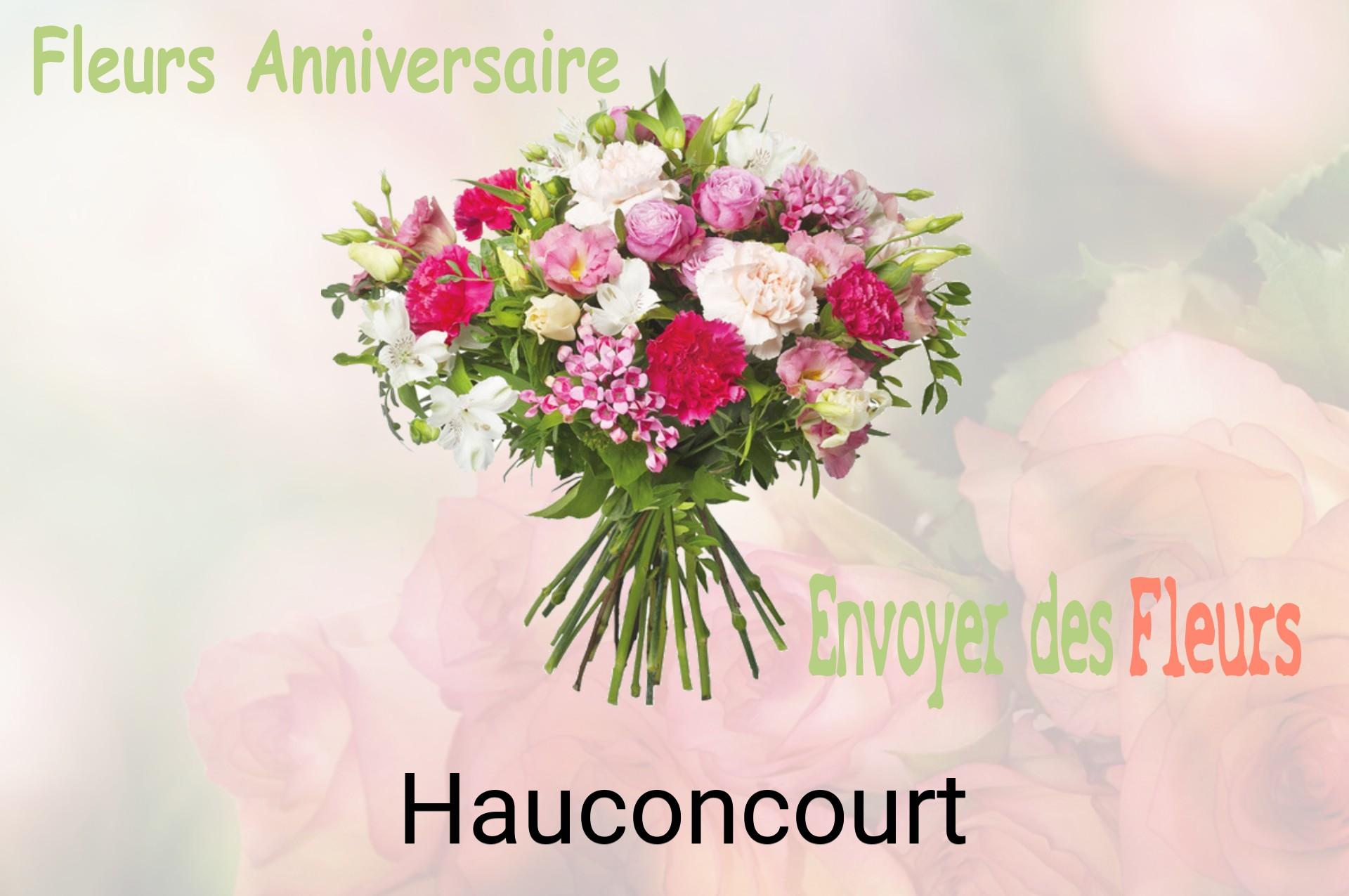 Bouquet de fleurs d’anniversaire livré à Hauconcourt