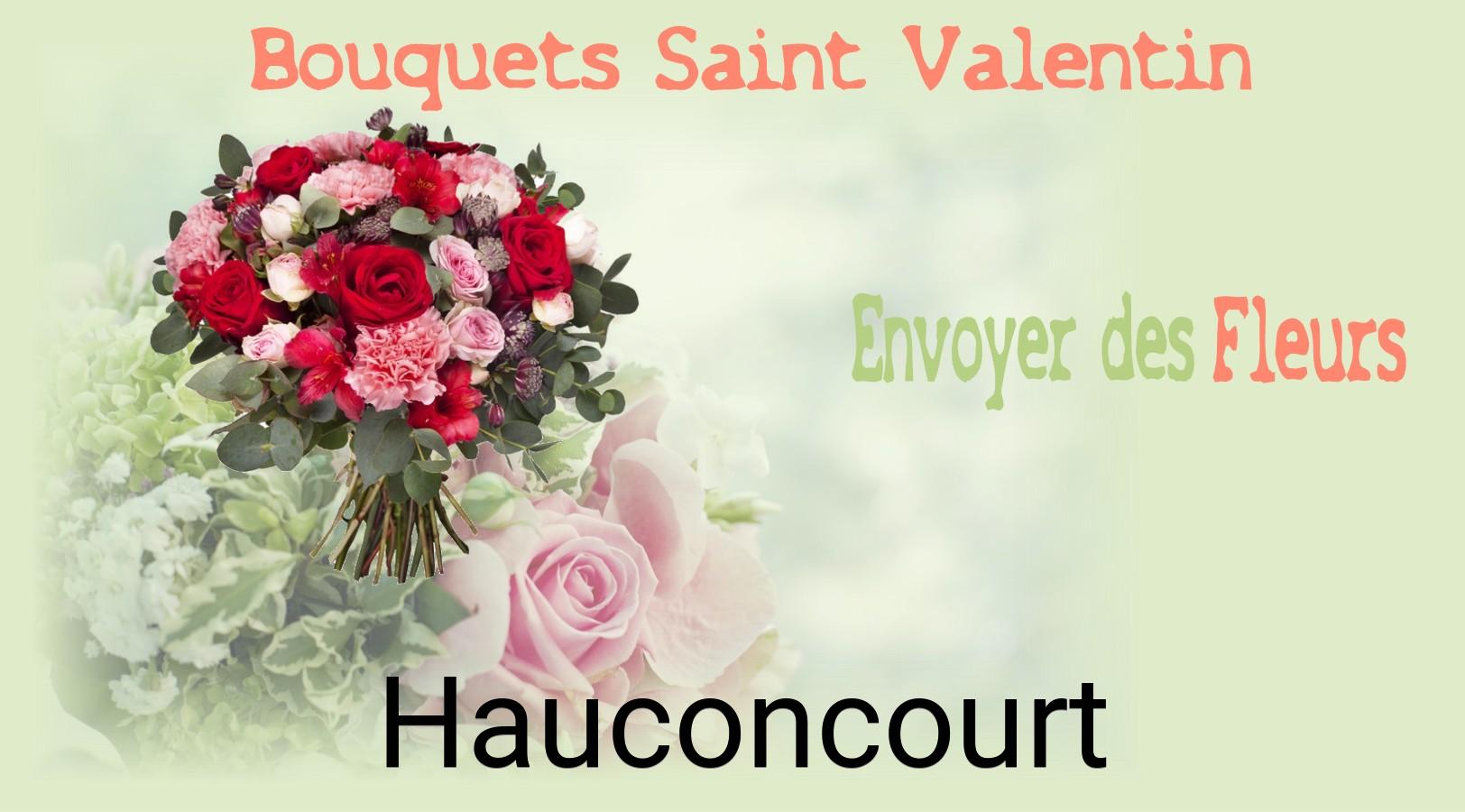 Roses de Saint-Valentin livrées à Hauconcourt